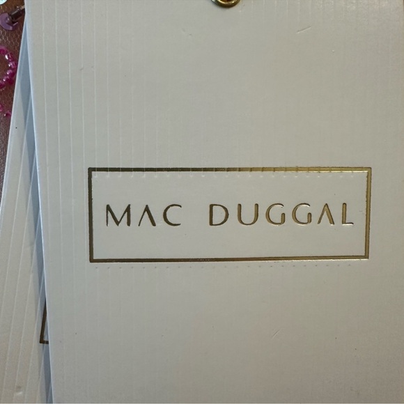 Mac Duggal Women's Pink Floral Dress - Picture 9 of 10